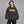 Oversized Hoodie Y2K – worn by a woman