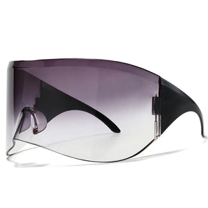 Oversized Rectangle Cyberpunk Sunglasses