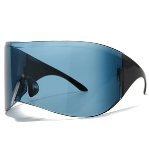 Oversized Rectangle Cyberpunk Sunglasses