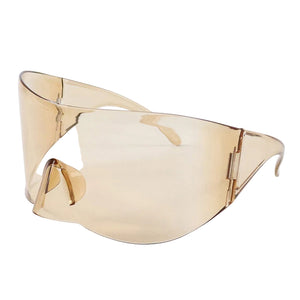 Oversized Rectangle Cyberpunk Sunglasses
