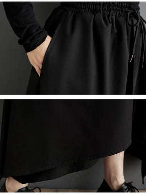 Oversized Skirt Pants