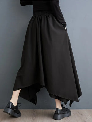 Oversized Skirt Pants