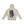 Back of the Apricot hoodie laid flat with the hood up, full CYBER TECHWEAR motorcycle graphic down the back