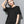 Oversized T Shirt For Women Black