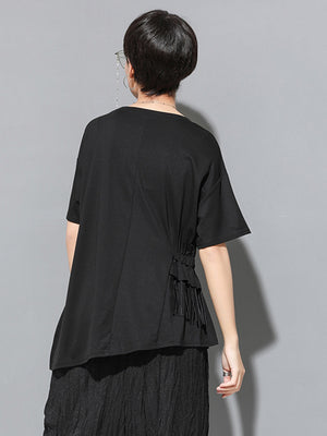 Oversized T Shirt For Women Black