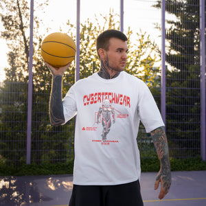 Oversized White Gym Shirts