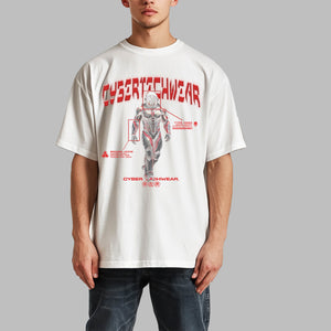 Oversized White Gym Shirts