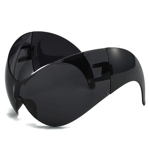 Oversized Y2K Cyberpunk Sunglasses