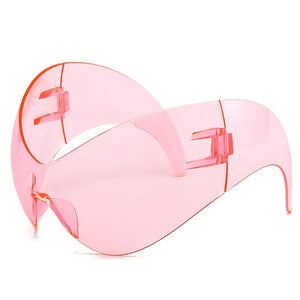 Oversized Y2K Cyberpunk Sunglasses