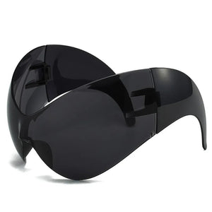 Oversized Y2K Cyberpunk Sunglasses