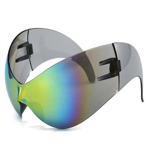 Oversized Y2K Cyberpunk Sunglasses
