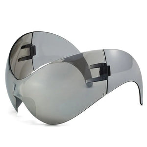 Oversized Y2K Cyberpunk Sunglasses