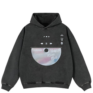 Oversized Y2k Hoodie CD