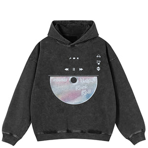 Oversized Y2k Hoodie CD