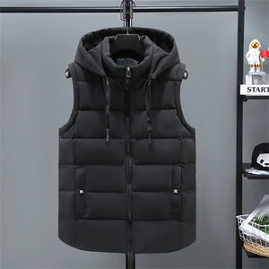 Padded Utility Vest Zipper