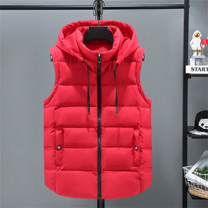 Padded Utility Vest Zipper
