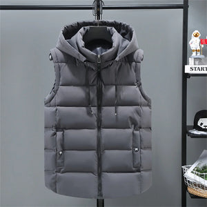 Padded Utility Vest Zipper
