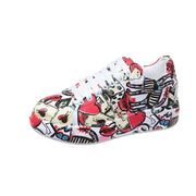 Painted Platform Y2K Shoes