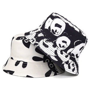 Panda Reversible Bucket Hat