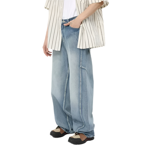 Patchwork Baggy Y2k Jeans