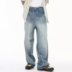 Patchwork Baggy Y2k Jeans