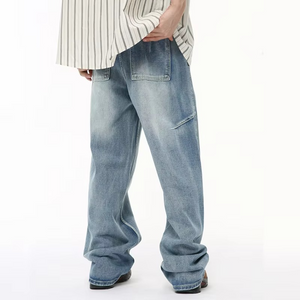 Patchwork Baggy Y2k Jeans