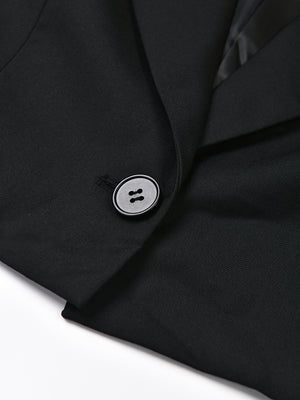 Patchwork Blazer Spring Women Jacket