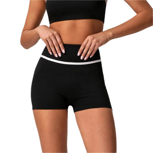 Patchwork Booty Shorts