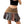 Patchwork Design Y2K Skirt - product view on white background