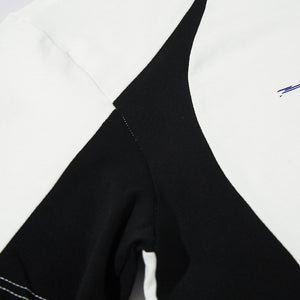 Patchwork Mens Y2K Shirts