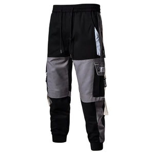 Patchwork Style Cyberpunk Pants