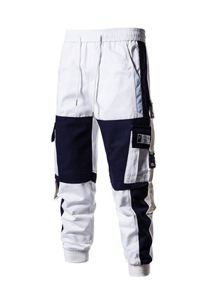 Patchwork Style Cyberpunk Pants