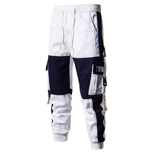 Patchwork Style Cyberpunk Pants