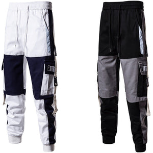 Patchwork Style Cyberpunk Pants