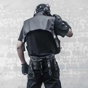 Patchwork Tactical Cargo Vest