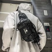 Patchwork Techwear Fanny Pack