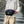 Patchwork techwear fanny pack in black, white or black patchwork