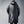 Black patchwork techwear parka coat in a long cut