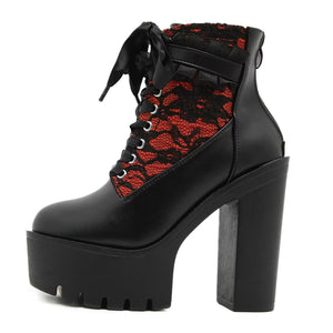 Patchwork Vintage Shoes Y2K