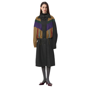 Patchwrok Trench Spring Jacket