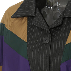 Patchwrok Trench Spring Jacket