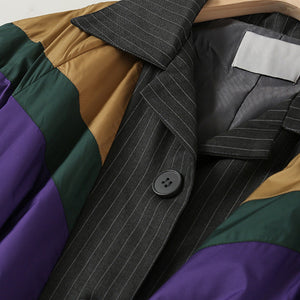 Patchwrok Trench Spring Jacket
