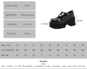 Patent Leather Shoes Y2K