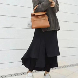 Pencil Pants Skirt Pants Black