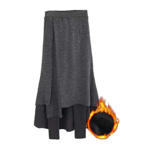 Pencil Pants Skirt Pants Black