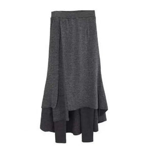 Pencil Pants Skirt Pants Black