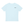 Light Blue Perforated Back Athletic T Shirt laid flat, front view with small black chest wordmark