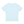Light Blue workout tee laid flat from the back, perforated arrow panel below the collar