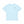 Light Blue workout tee laid flat in a second front view, crew neck and short set-in sleeves