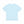 Light Blue tee in a second back view laid flat, showing the perforated panel and straight hem